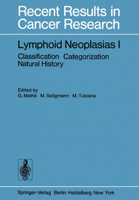 Lymphoid Neoplasias I