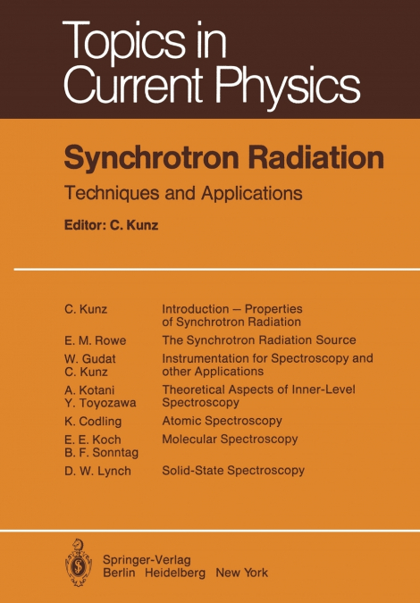 Synchrotron Radiation