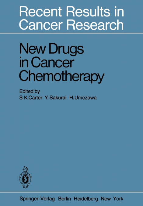New Drugs in Cancer Chemotherapy