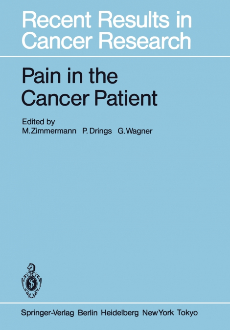 Pain in the Cancer Patient