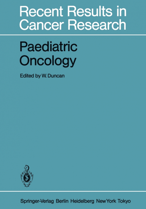 Paediatric Oncology