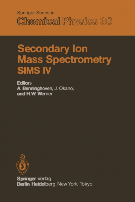 Secondary Ion Mass Spectrometry SIMS IV