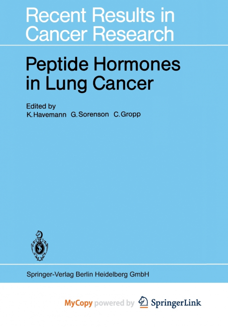 Peptide Hormones in Lung Cancer