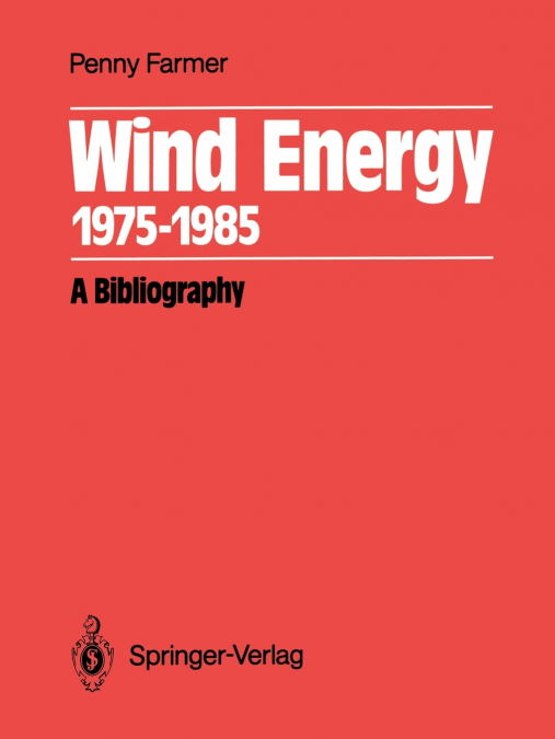 Wind Energy 1975 1985