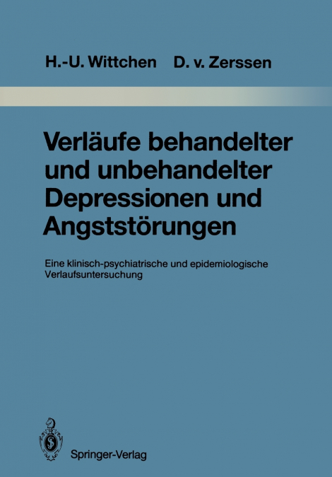 Verläufe behandelter und unbehandelter Depressionen und Angststörungen