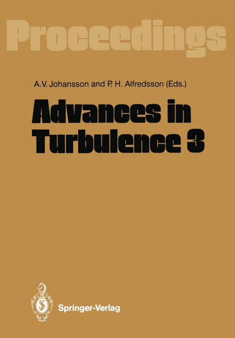 Advances in Turbulence 3