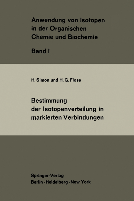 Bestimmung der Isotopenverteilung in markierten Verbindungen
