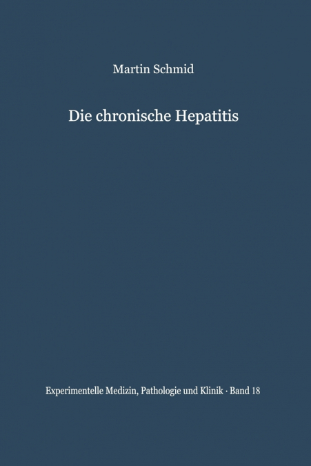 Die chronische Hepatitis