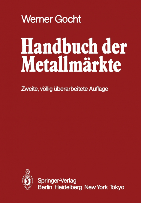 Handbuch der Metallmärkte