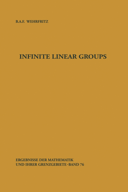 Infinite Linear Groups