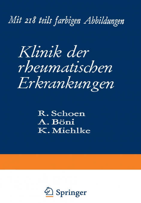 Klinik Der Rheumatischen Erkrankungen