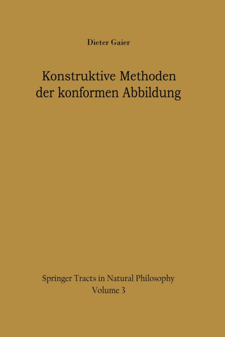 Konstruktive Methoden der konformen Abbildung