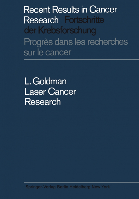 Laser Cancer Research