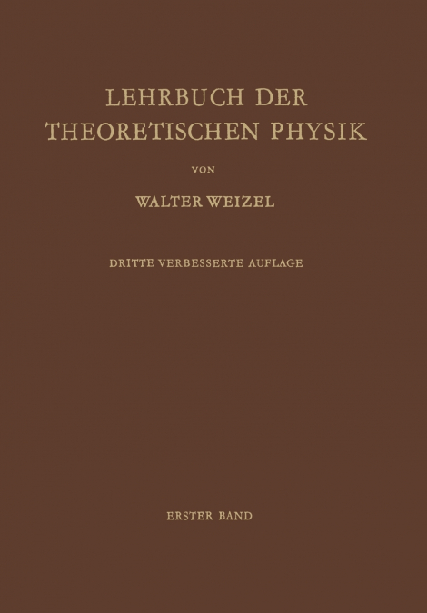 Lehrbuch der Theoretischen Physik