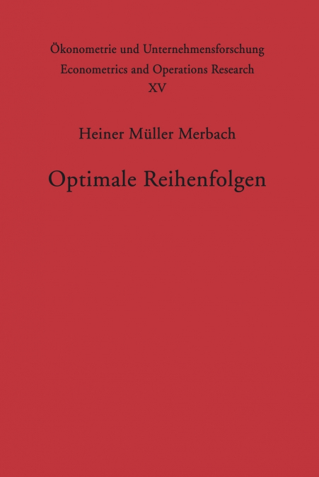 Optimale Reihenfolgen