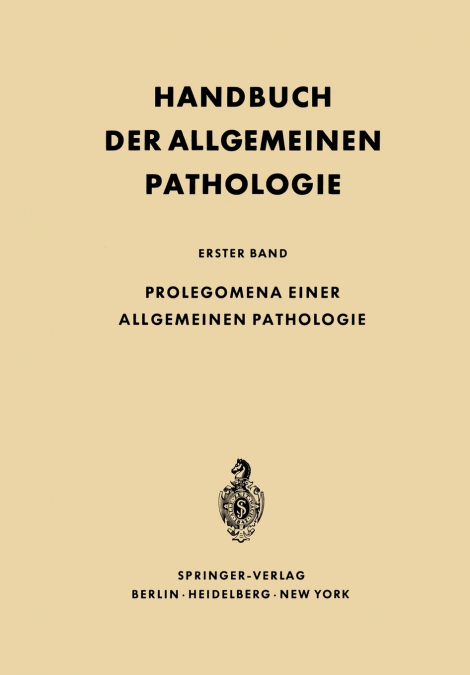 ProlegomEnglisha einer allgemeinEnglish Pathologie