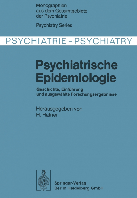 Psychiatrische Epidemiologie