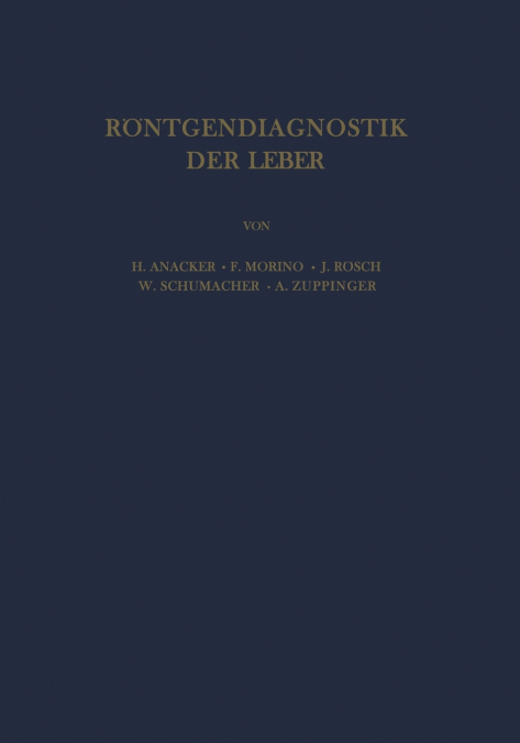 Röntgendiagnostik der Leber
