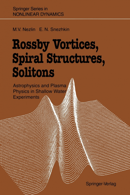 Rossby Vortices, Spiral Structures, Solitons