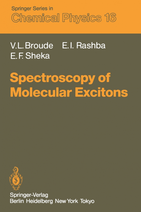 Spectroscopy of Molecular Excitons