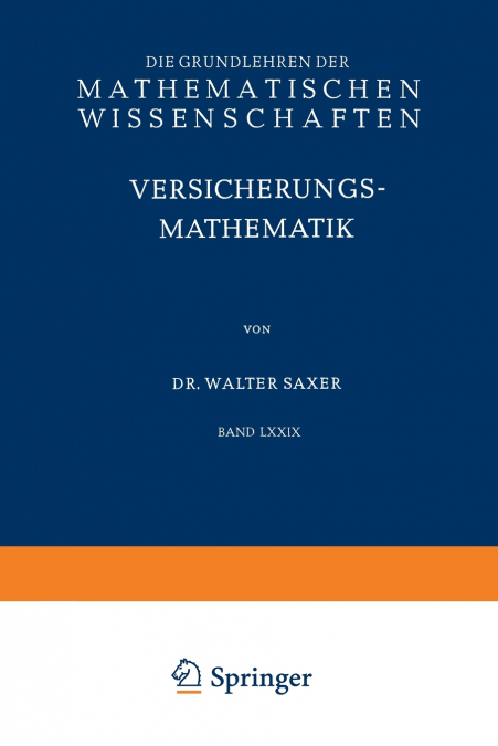 Versicherungsmathematik