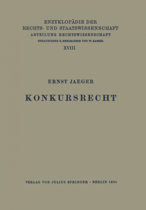 Konkursrecht