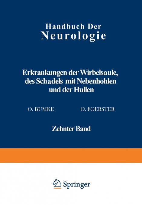 Erkrankungen Der Wirbelsaule Des Schadels Mit Nebenhohlen Und Der Hullen