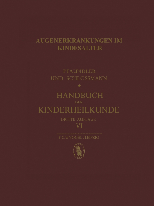 Augenerkrankungen Im Kindesalter