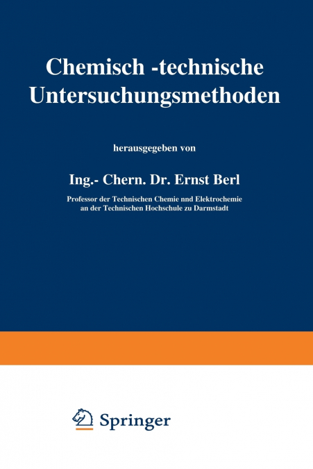 Chemisch-Technische Untersuchungsmethoden