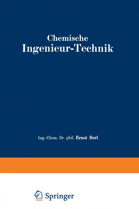 Chemische Ingenieur-Technik