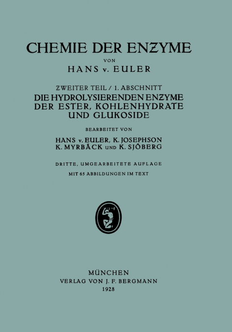 Die Hydrolisierenden Enzyme Der Ester, Kohlenhydrate Und Glukoside