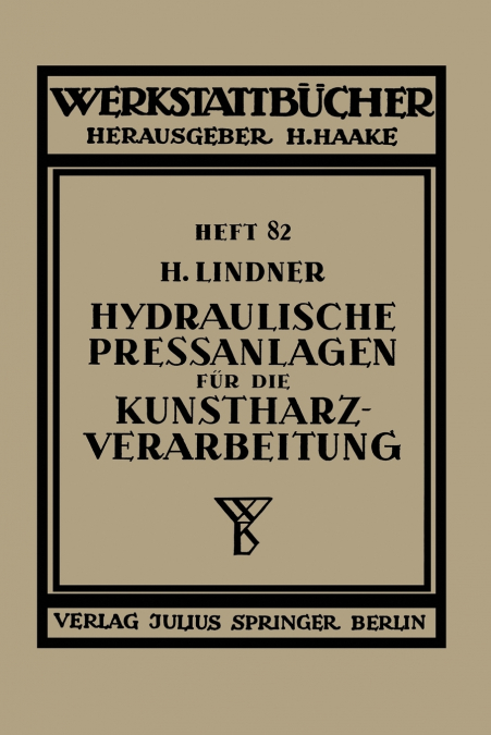 Hydraulische Pressanlagen Fur Die Kunstharzverarbeitung