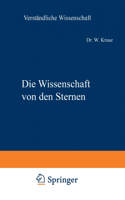 Die Wissenschaft von den Sternen