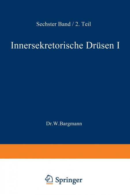 Blutgefass- Und Lymphgefassapparat Innersekretorische Drusen