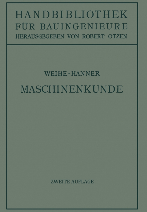 Maschinenkunde