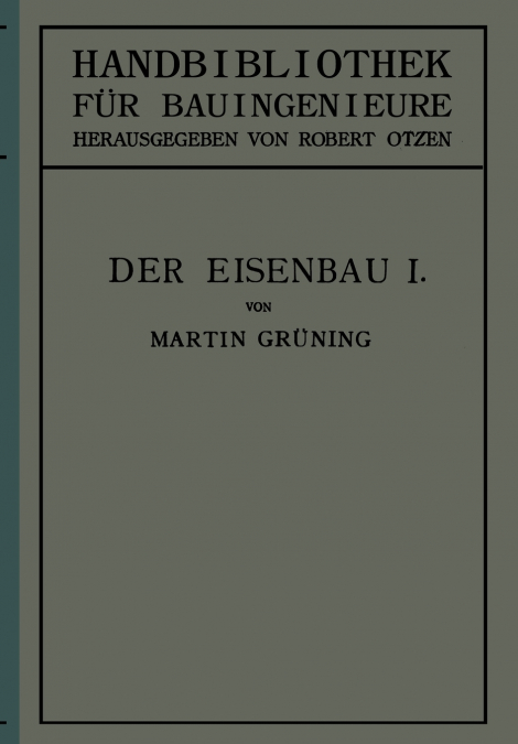 Der Eisenbau
