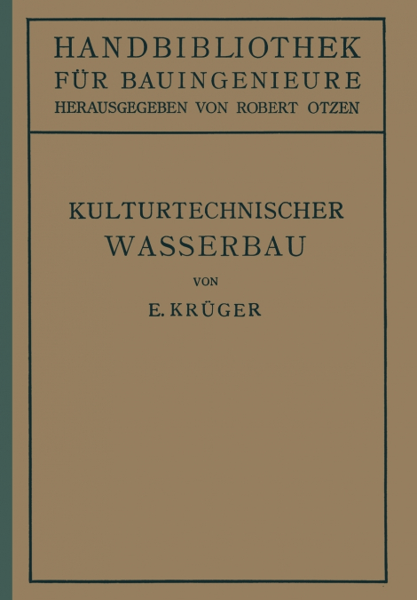 Kulturtechnischer Wasserbau