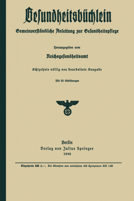 Gesundheitsbuchlein