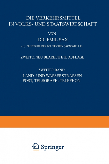Land- Und Wasserstrassen Post, Telegraph, Telephon