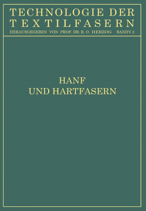 Hanf und Hartfasern