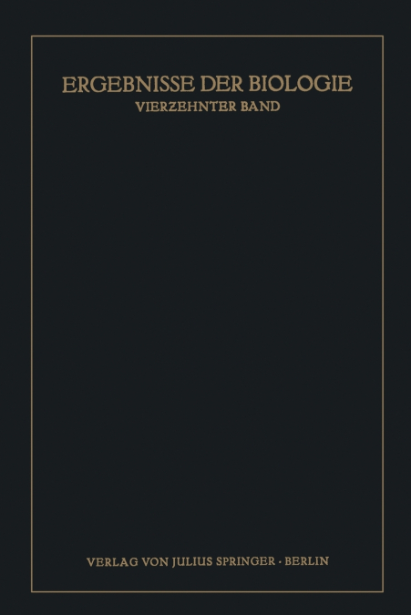 Ergebnisse der Biologie