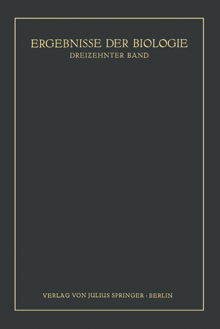 Ergebnisse Der Biologie
