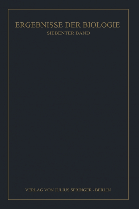 Ergebnisse Der Biologie