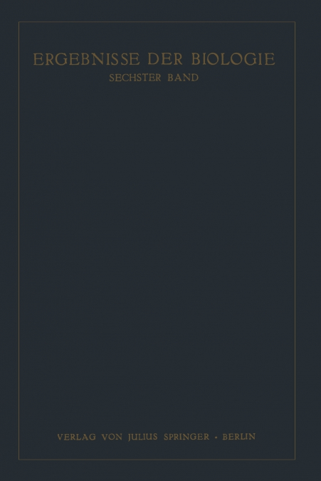 Ergebnisse Der Biologie