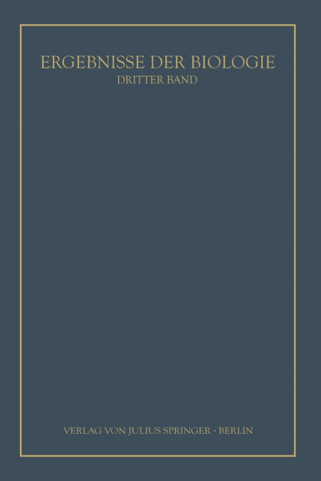 Ergebnisse Der Biologie