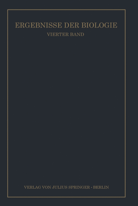 Ergebnisse Der Biologie