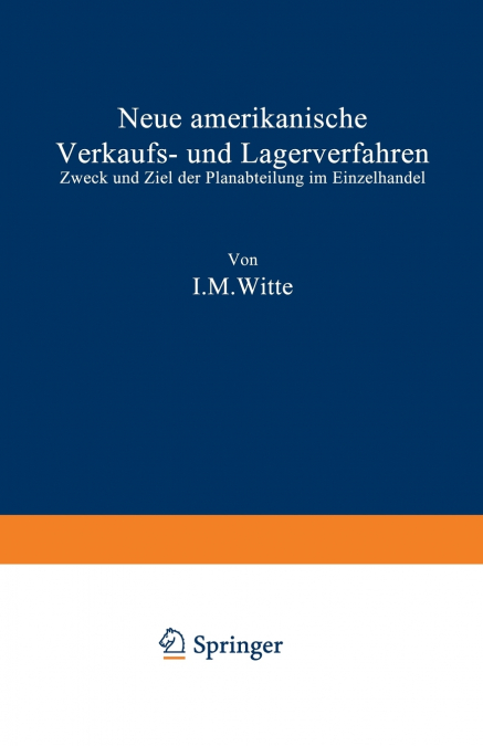 Neue amerikanische Verkaufs- und Lagerverfahren