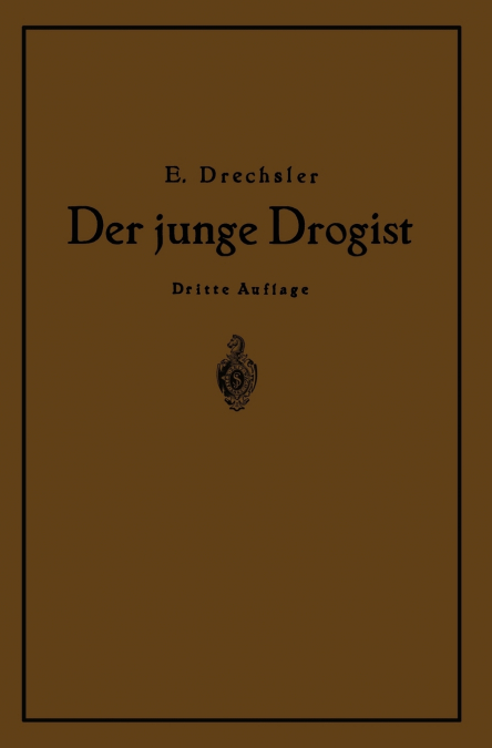 Der junge Drogist