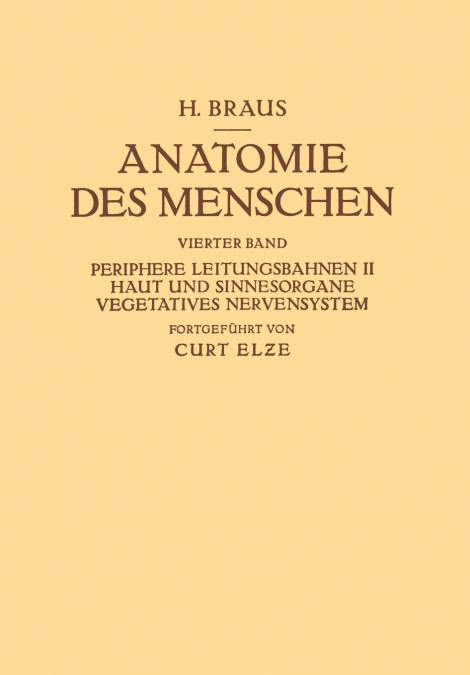 Anatomie Des Menschen. Ein Lehrbuch Fur Studierende Und AR Te