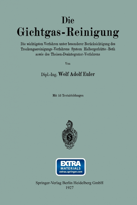 Die Gichtgas-Reinigung